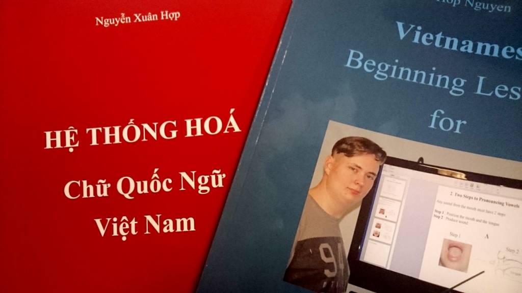 Hình bìa sách học tiếng Việt của Nguyễn Xuân Hợp.