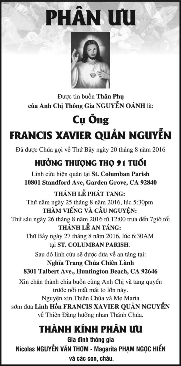 10538329-PU14-Francis Xavier ...