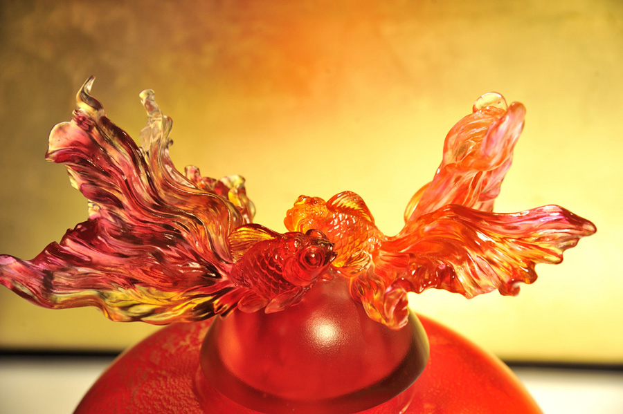 Golden Jade Joy, a Vase of Riches. 999 edition (worldwide)