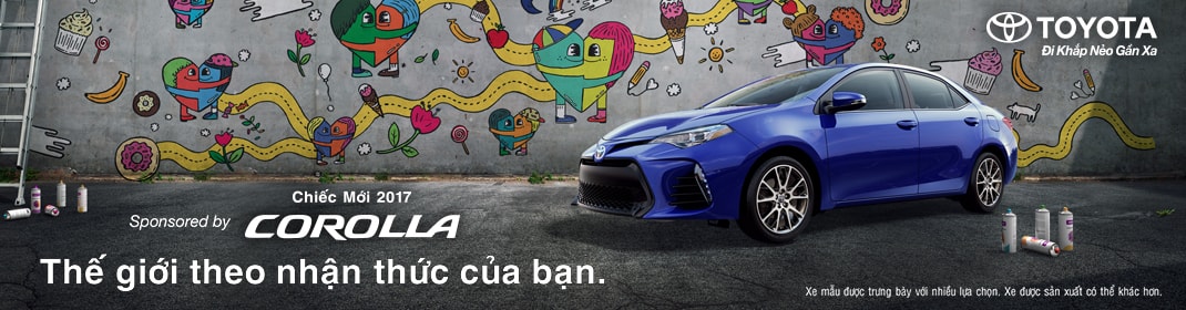 Corolla 2017 sponsored banner cho bài viết "Thắng Đào và thế giới trong vũ điệu ballet"