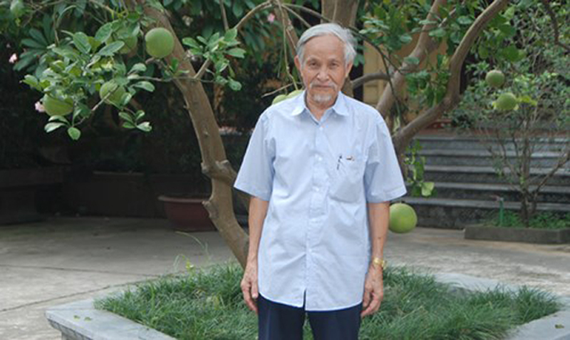 Ông Trịnh Xuân Giới, bố ruột của Trịnh Xuân Thanh. (Hình: Báo Tiền Phong)