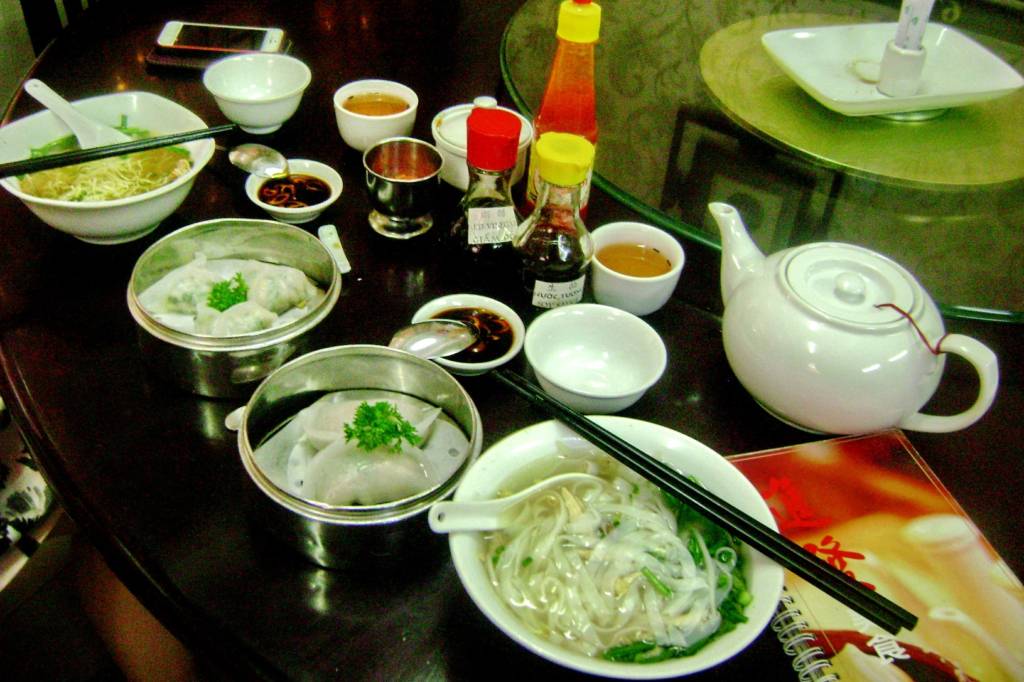 Một nhà hàng dimsum kiểu Hồng Kông ở quận 5.