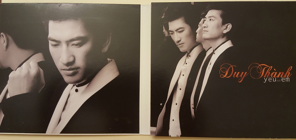 Album “Yêu Em” của ca sĩ Phan Duy Thành. (Hình: Ca sĩ cung cấp)