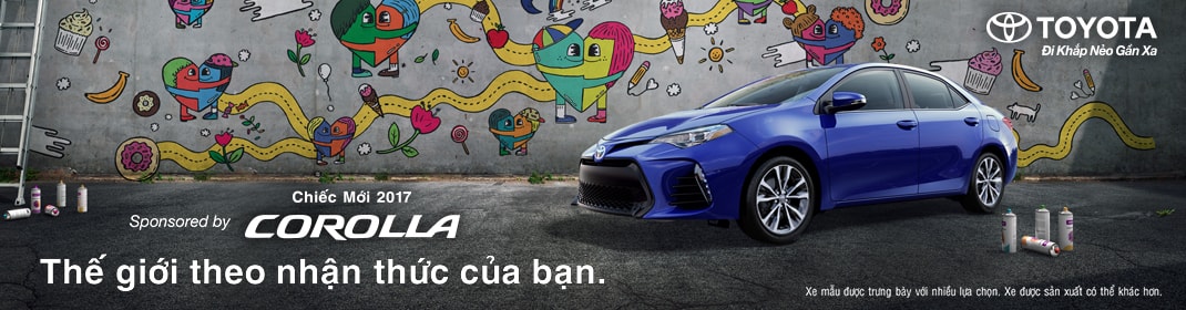 Corolla 2017 sponsored banner for article Calvin Trần nhà thiết kế thời trang từ Chicago đến Newyork