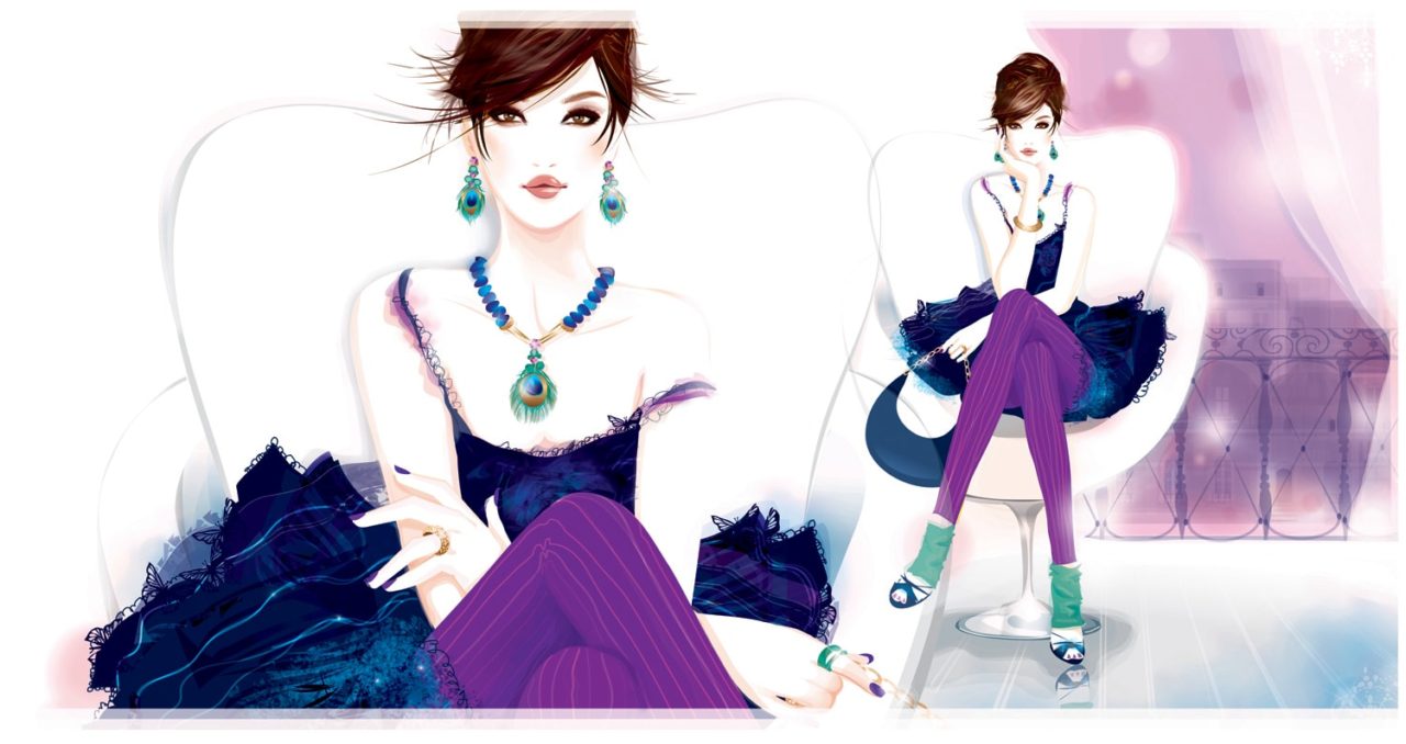 Fashion Illustration by Calvin Tran