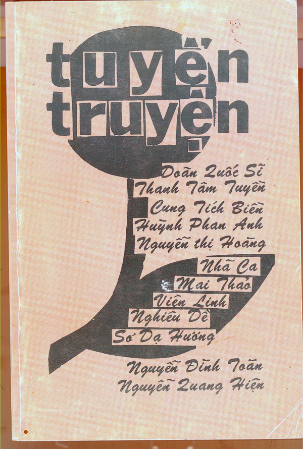 Bìa tuyển truyện 12 tác giả. (Hình: Viên Linh cung cấp)