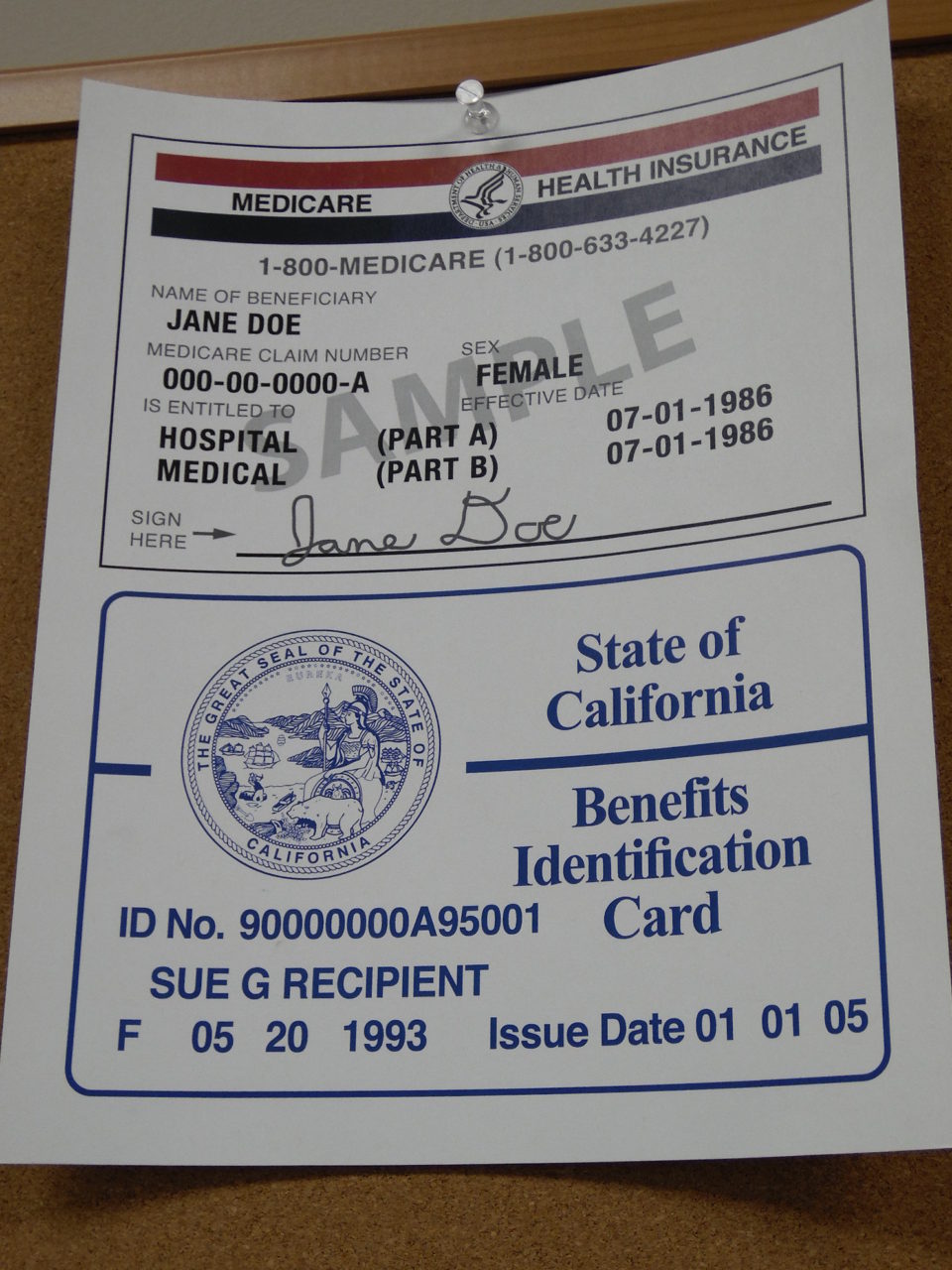 Thẻ Medicare.