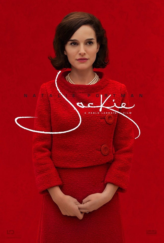 Diễn viên Natalie Portman trong vai Ðệ Nhất Phu Nhân Jacqueline Kennedy, trong bộ phim tiểu sử “Jackie.” (Hình: Rex)