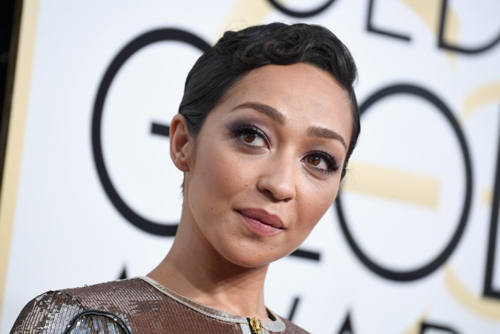 Nữ diễn viên Ruth Negga. (Hình: Frazer Harrison/Getty Images)