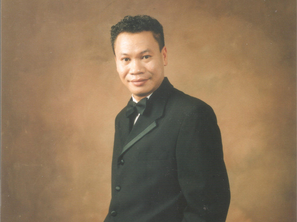 Ca sĩ Quang Tuấn. (Hình: Ban tổ chức cung cấp)