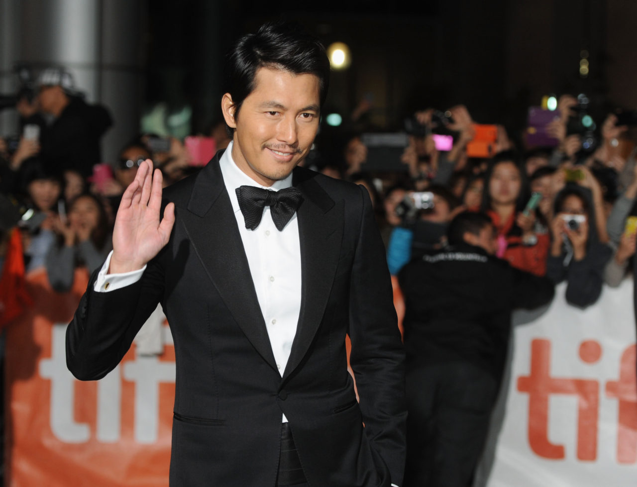 Diễn viên Jung Woo Sung. (Hình: Jag Gundu/Getty Images)