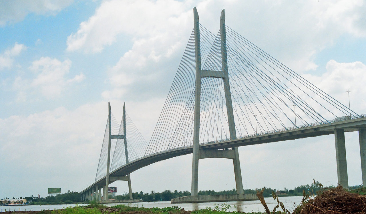 Cầu Mỹ Thuận. (Hình: commons.wikimedia.org)