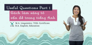 Bài học 1: Câu hỏi hữu ích do cô giáo Teresa Nguyễn thực hiện mỗi tuần trên Người Việt TV