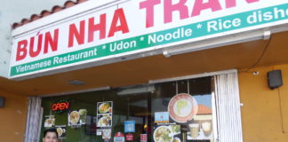 Bún Nha Trang den de nho hương vi nha trang