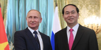 chủ tịch Trần Đại Quang và Tổng Thống Nga,Vladimir Putin