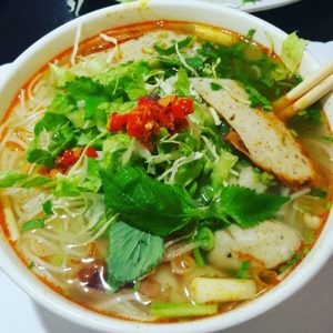Bún chả cá Nha Trang