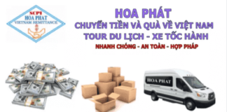 Hoa phát saigonxpress gởi tiền xe khách xe du lịch