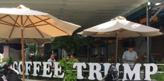 coffee Trump, cafe Trump