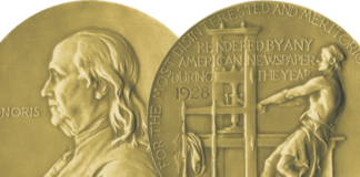 Pulitzer medals.