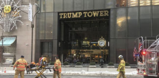 Trump Tower bốc cháy
