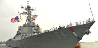 mỹ đưa chiến hạm đến Black Sea