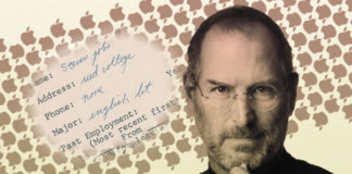 Đơn xin việc của ông Steve Jobs bán được gần $175,000