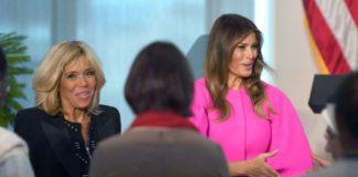 Tiết lộ bất ngờ của đệ nhất phu nhân Pháp về bà Trump