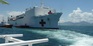 Tàu bệnh viện USNS Mercy của Mỹ đến Việt Nam