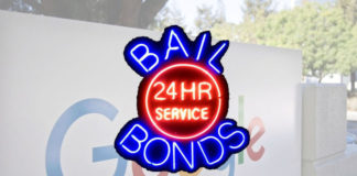 Google cấm không cho quảng cáo dịch vụ bail bond
