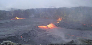 Động đất 6.9 độ Richter ở Hawaii, sau khi núi lửa phun