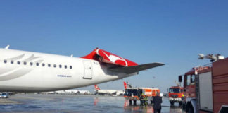 Máy bay Asiana Airlines và Turkey Airlines va chạm tại sân bay Istanbul