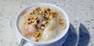 Video nấu ăn Người Việt Bếp Việt: Chè chuối khoai lang