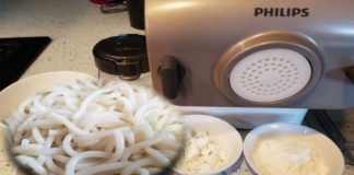 Người Việt Bếp Việt: Cách làm bánh canh bằng máy Philips Pasta