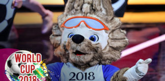 Sói Zabivaka là nhân vật của World Cup 2018