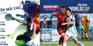 Báo Người Việt tặng độc giả 10 ngàn cẩm nang, chuẩn bị chiếu World Cup 2018