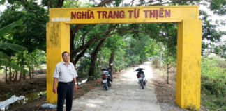Một ông ở Bạc Liêu lập nghĩa trang cho người vô gia cư