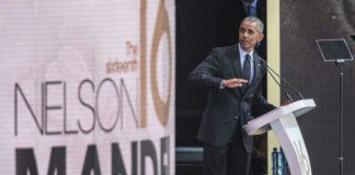 Video Obama đọc diễn văn ở Nam Phi, kêu gọi tôn trọng giá trị con người