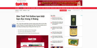 Báo Tuổi Trẻ Online bị đình bản ba tháng vì ‘gây mất đoàn kết dân tộc’