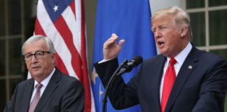 Video Trump và Juncker đạt thỏa thuận tránh chiến tranh thương mại