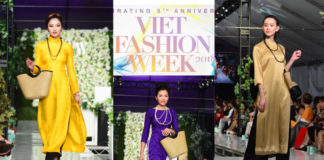 Phóng sự cộng đồng: Áo dài Việt đến với Viet Fashion Week năm 2018