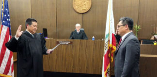 Chánh Án Nathan Nhân Vũ tuyên thệ nhậm chức Tòa Thượng Thẩm California