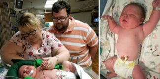 Video Bà mẹ ở Texas phá kỷ lục bệnh viện, sanh con nặng gần 15 pounds