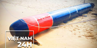 Việt Nam 24 giờ 19/12/2018: Ngư lôi có chữ Trung Quốc dạt vào bờ biển Phú Yên