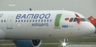 Video Bamboo Airways của Việt Nam chính thức hoạt động