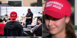 Video Học sinh kiện trường học vì không cho đội nón ủng hộ TT Trump