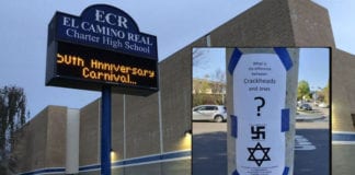 Khẩu hiệu người Do Thái ở nhiều trường học tại San Fernando Valley