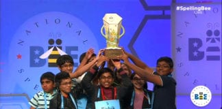 8 thí sinh đồng vô địch cuộc thi Spelling Bee lần thứ 92