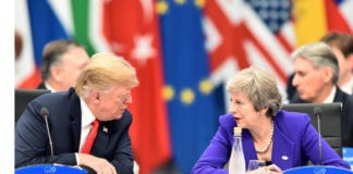 Video TT Trump ca tụng Thủ Tướng May trong họp báo chung sau cùng