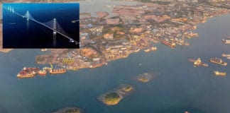 Video Indonesia xây cầu dài nhất nước ở eo biển Malacca