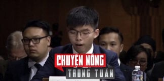 Video Joshua Wong đến Quốc Hội Mỹ và phản ứng của Việt Nam